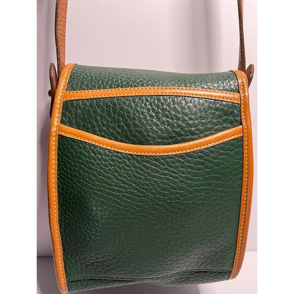 Dooney and Burke vintage crossbody  dark green never used - Picture 5 of 10